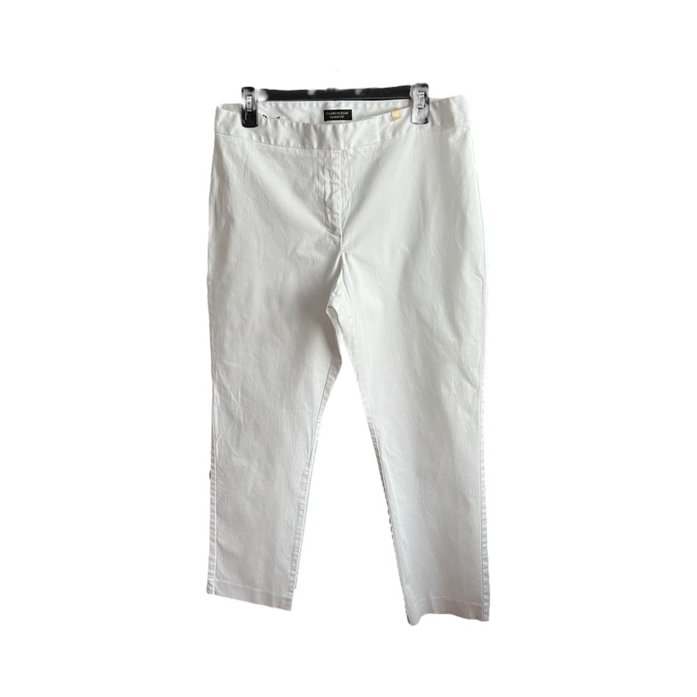 Charter Club White  Classic Straight Leg pants